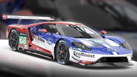 logo for Ford GTE