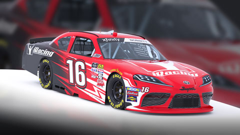 NASCAR XFINITY Toyota Supra