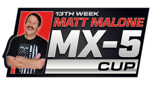 13th Week Matt Malone MX-5 Cup logo