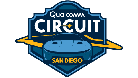 Qualcomm Circuit (Naval Base Coronado) logo